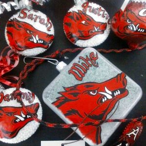 Glass Christmas ornaments